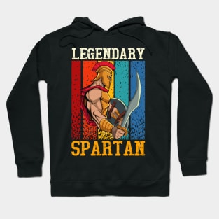 Vintage Legendary Spartan Aesthetic Hoodie